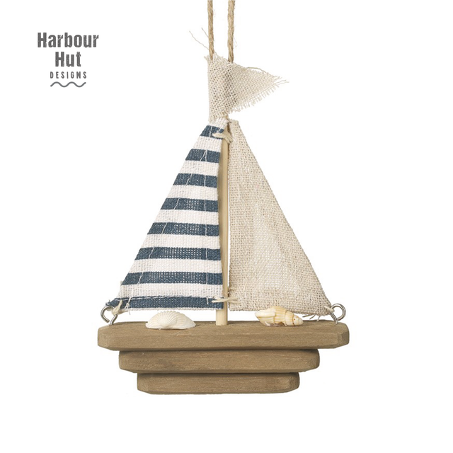 Boat with Fabric Sails