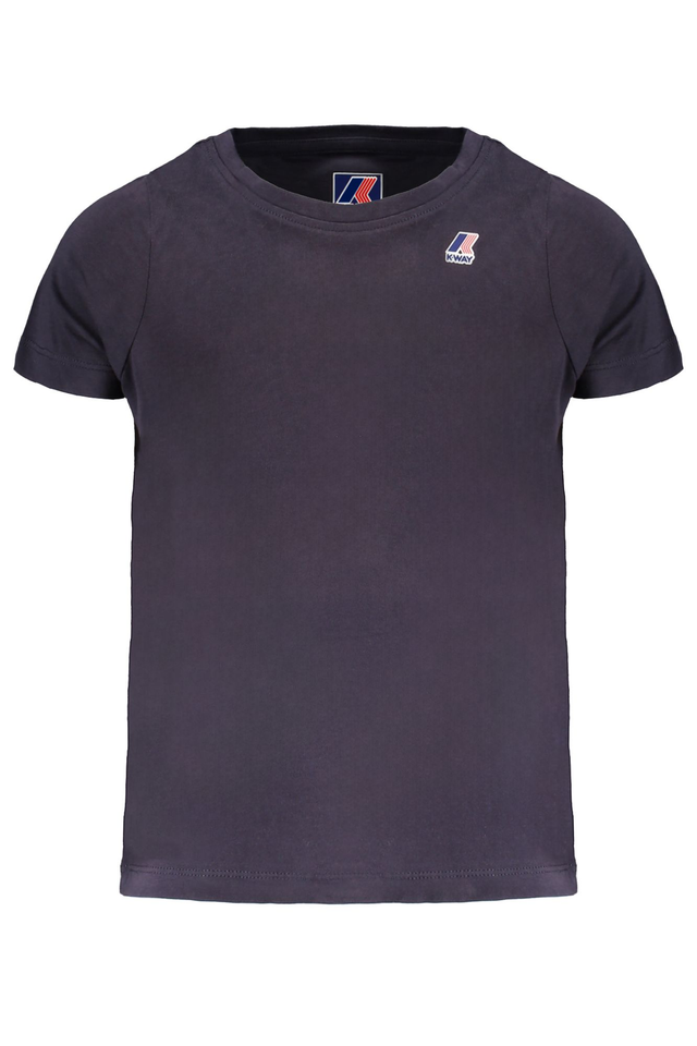 K-WAY T-SHIRT MANICHE CORTE BAMBINO BLU