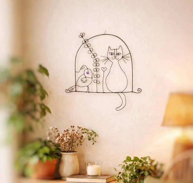 Dim 10 Mai 14h-17h Atelier Sculpture fil de Fer - Scenette du Jardin