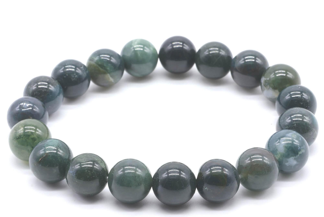 Bracelet Agate Mousse