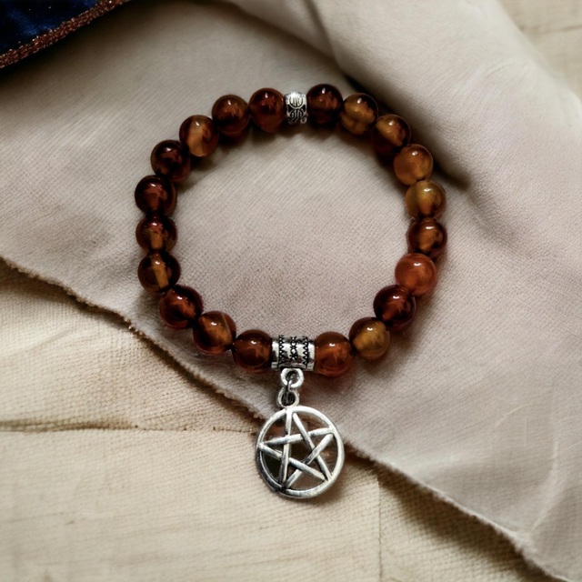 Fertilité et estime de soi /Bracelet en Cornaline 