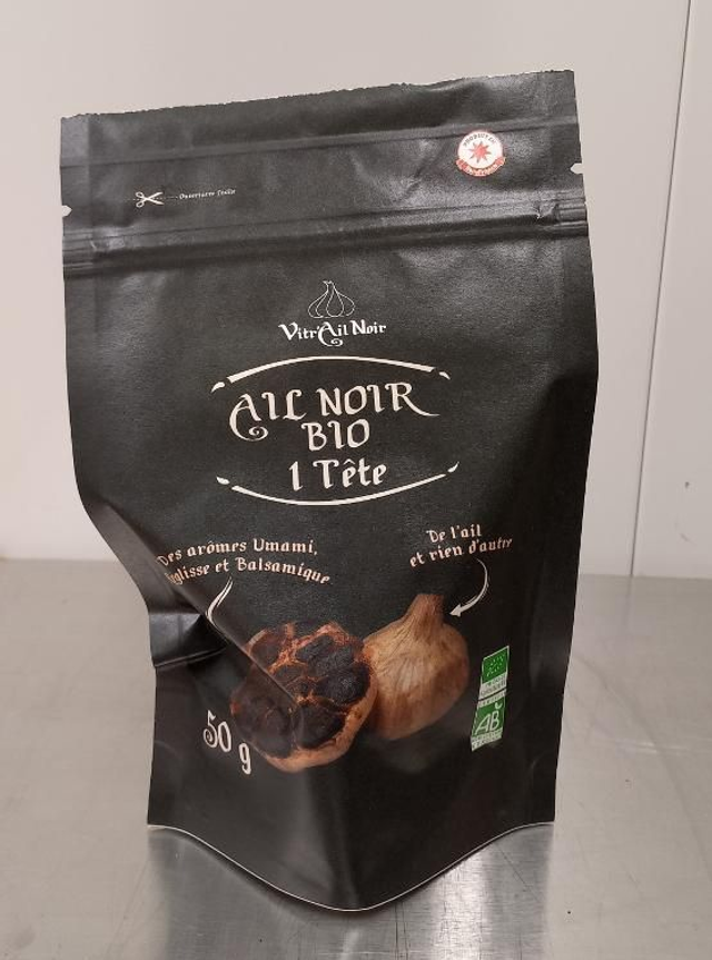 Ail noir bio 1 tête