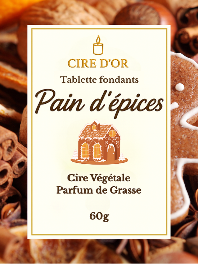 Tablette de fondants Pain d'épices