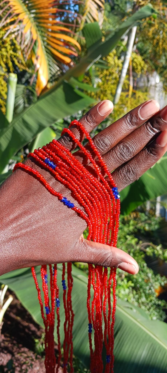 Baya, perles de reins, fait main