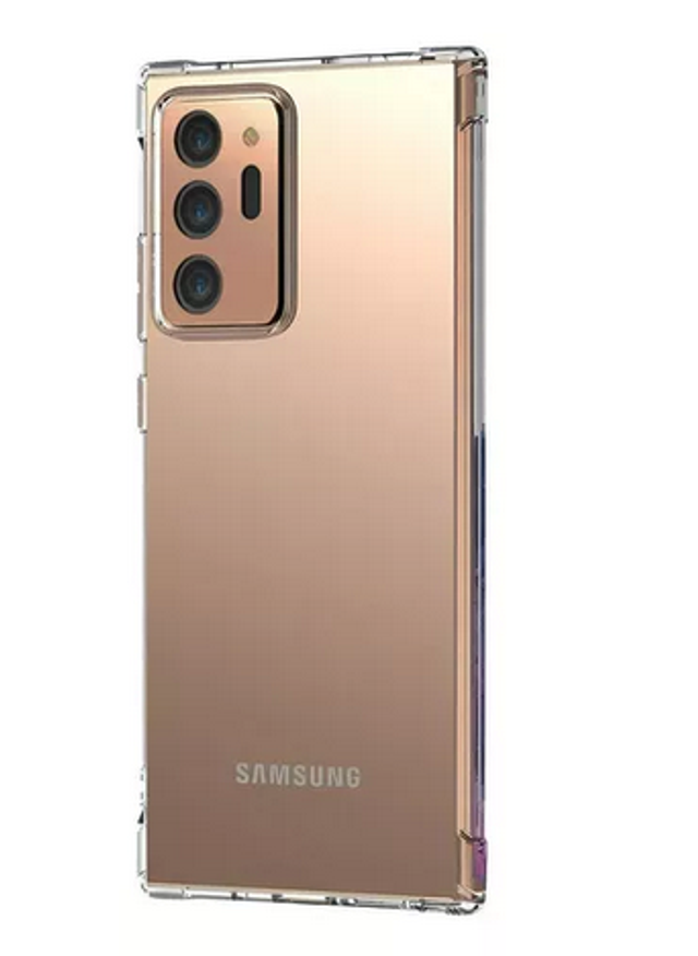 Carcasa Para Samsung Note 20 Transparente Reforzada
