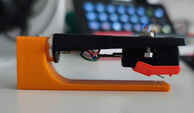 Überhangslehre Plattenspieler