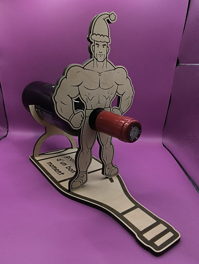 Support de bouteille (sexy humour)