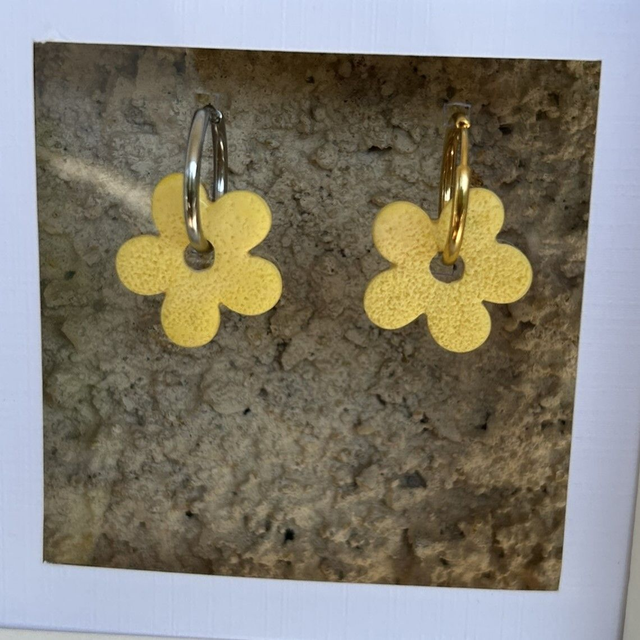 FLORA | Pièce unique jaune mat