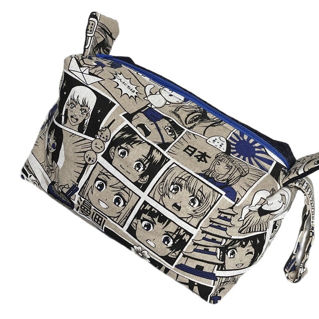 Grande trousse Piwi bleu 