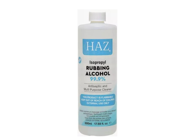 HAZ: RUBBING ALCOHOL 99.9% 500ML