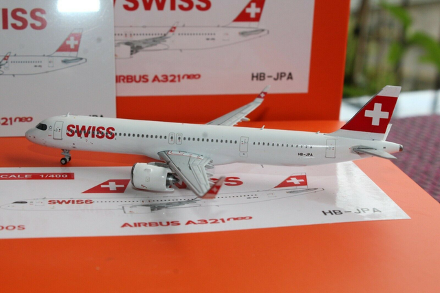Swiss A321neo (HB-JPA), Stoos, 1:400, JCWings
