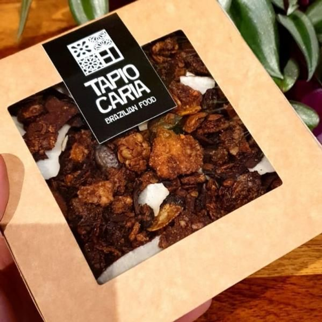 Granola de Coco e castanhas