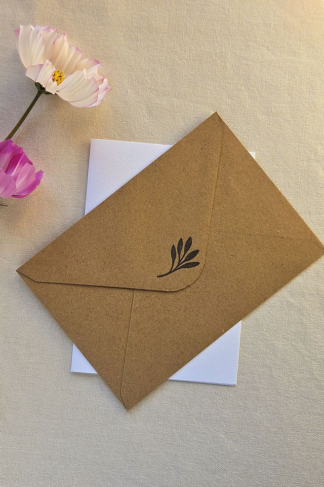 Carte au crayon de couleur - Fleur d'iris