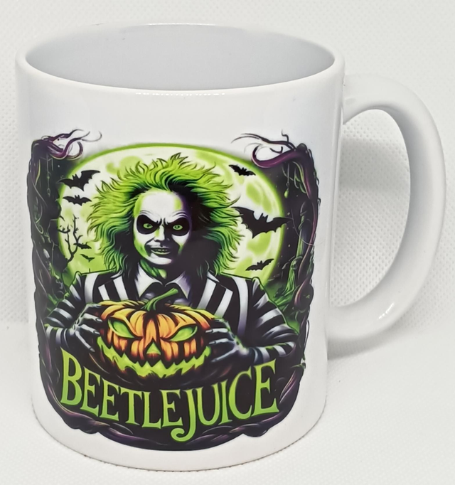 Custom Design Beetlejuice Mug