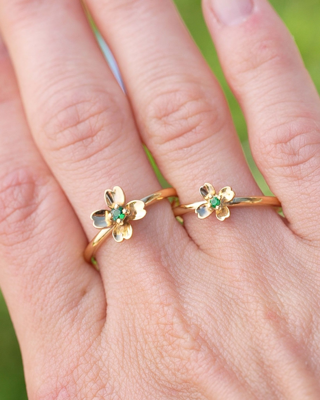 QUEEN CARDAMINE - Bague Petit Modèle