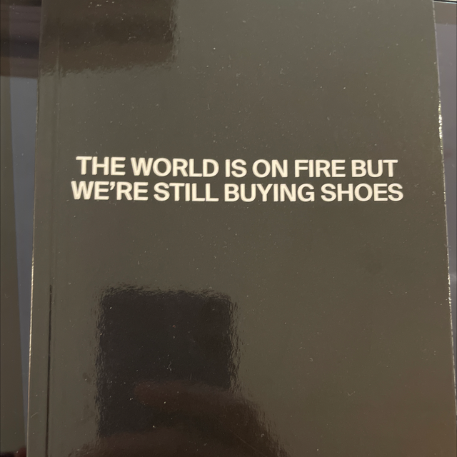 The World Is On Fire But We’Re Still Buying Shoes - Alec Leach