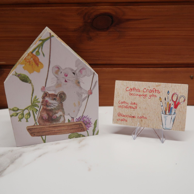 Decoupage Money Box