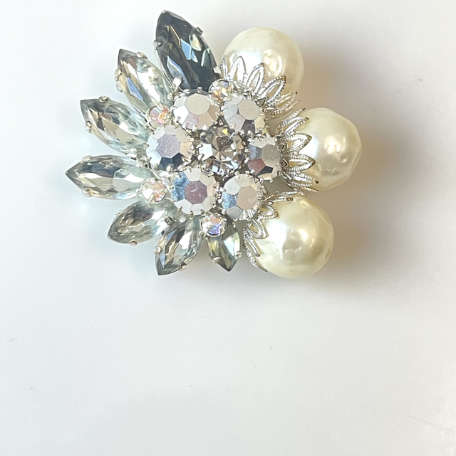 Vintage Brosche Dior-Style