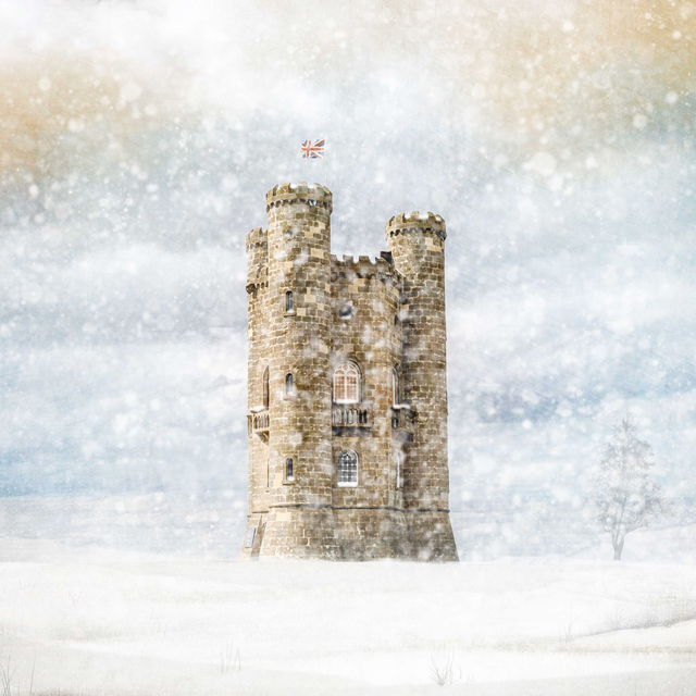 Broadway Tower Snow