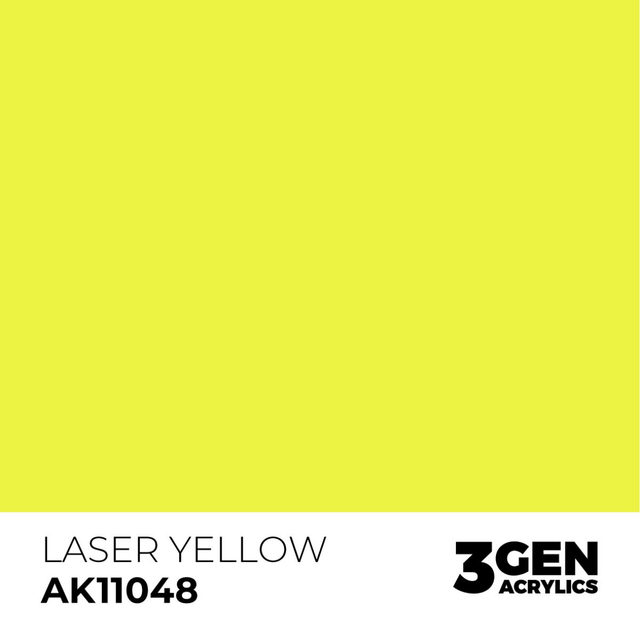 3rd Gen. Acrylics 48 Laser Yellow