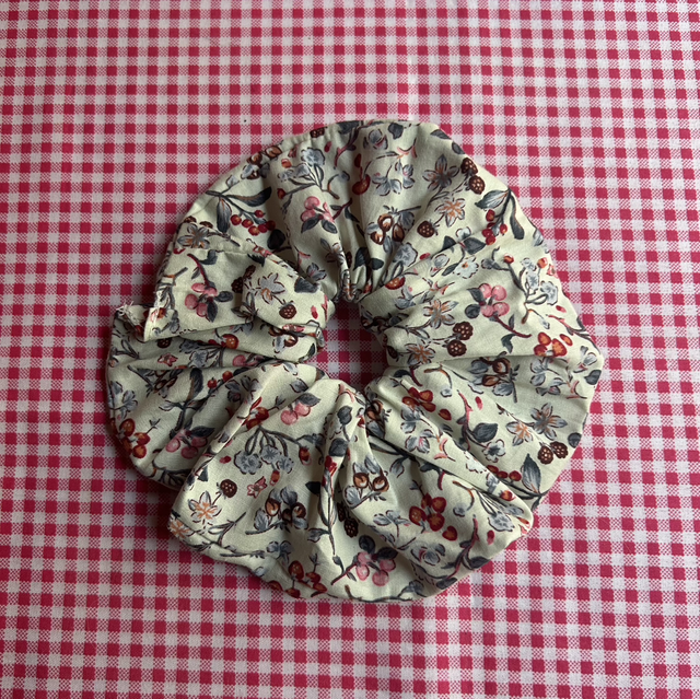 Scrunchie Flores 