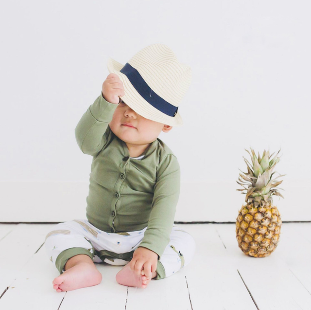 Baby cardigan organic cotton