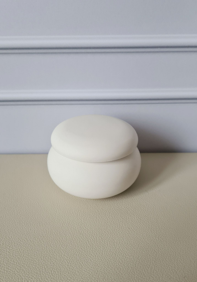 Ecrin galet - blanc neige