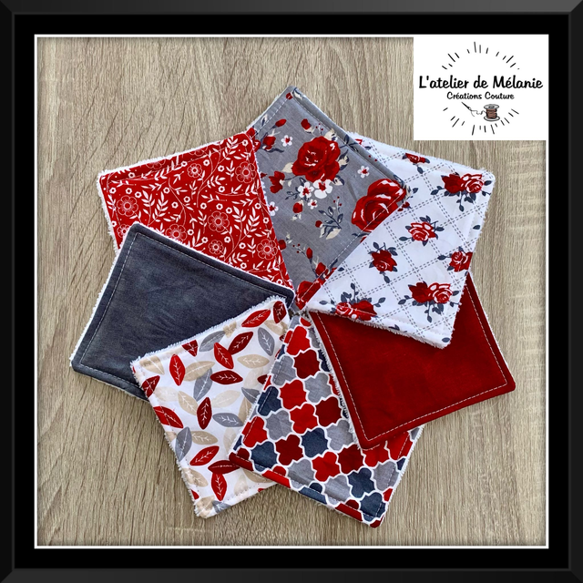Lot 7 lingettes démaquillantes