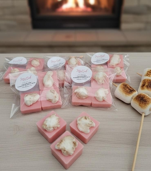 Toasted Marshmallow Cubes