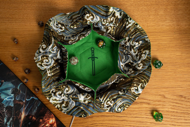 Eldritch blast - Fjord inspired dice bag