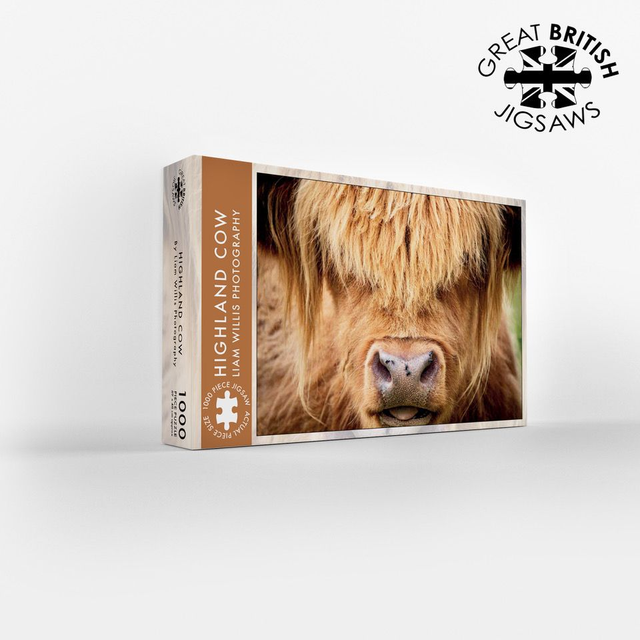 Highland Cow 1,000 Piece Jigsaw
