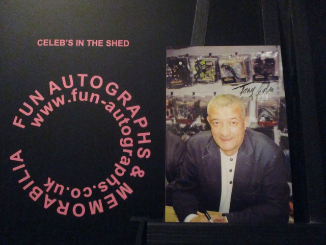 Tony Osoba Authentic Autographed 6x4 Our Facing Photograph (1)