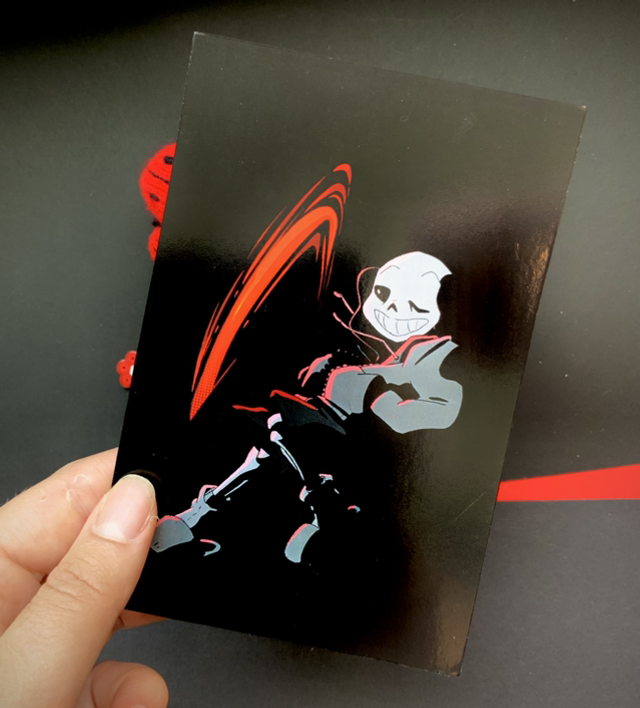 Sans Black and White - Print A6