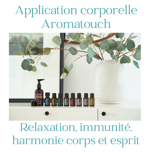 Application corporelle AromaTouch