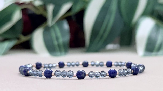 Bracelet | Lapis-Lazuli - Sobre