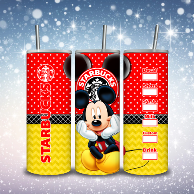 Tumbler Starbuck Mickey 2