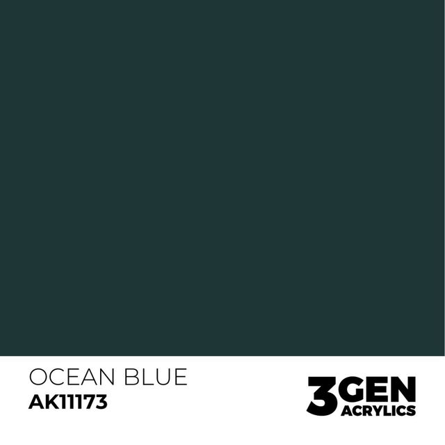 3rd Gen. Acrylics 173 Ocean Blue