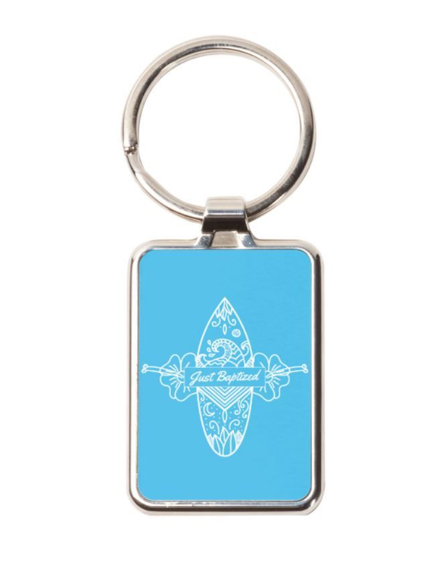 Design "Just Baptized" Porte-clés F