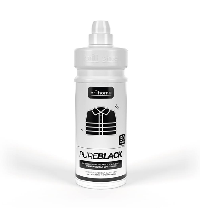 🧺 Pure Black - Lessive pour linge foncé et noir