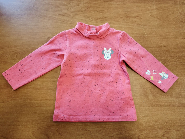 Sous-pull rose Minnie en 6 mois