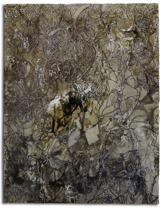 Encre sur papier Ingres - 25 x 32,5 cm - 2022