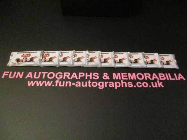 Star Wars (Topps) Journey To Star Wars: The Last Jedi Original Single Trading Card Packet