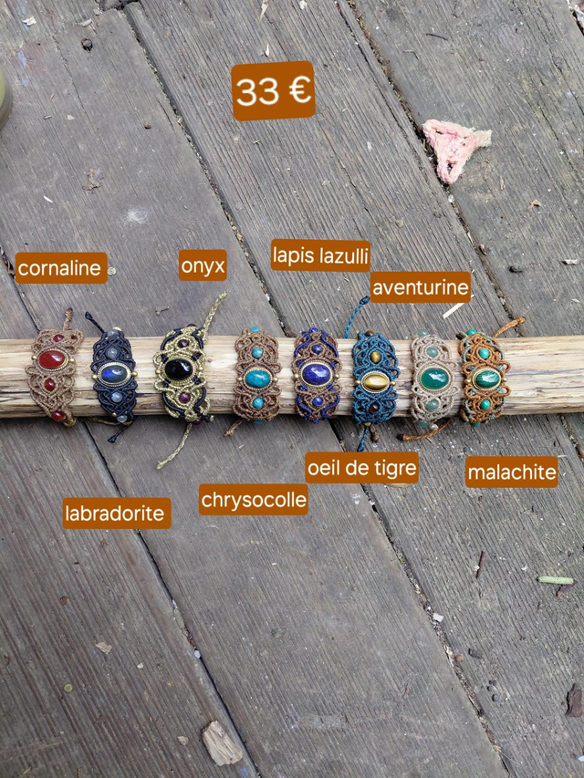 Bracelet collection Zephyr