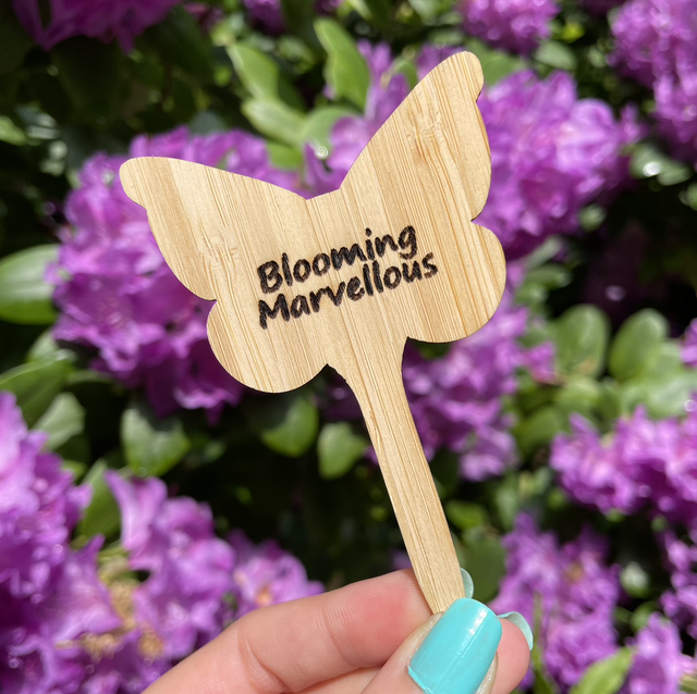 Bamboo Butterfly Plant Marker