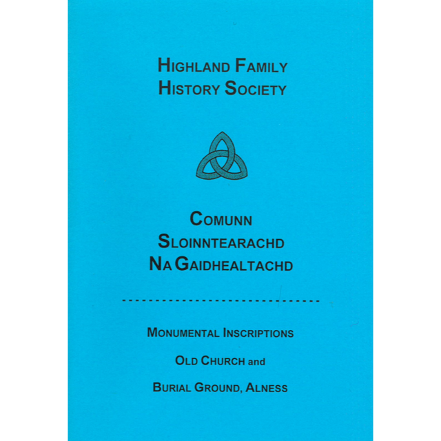 Alness Monumental Inscriptions