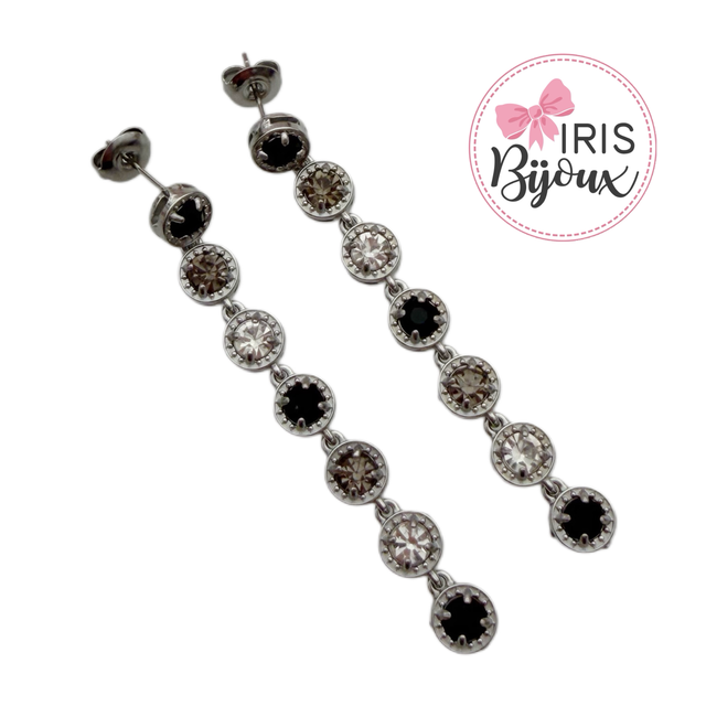 Orecchini Shine black 