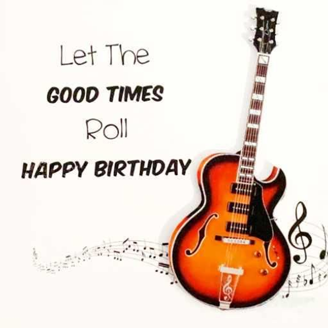 Birthday Guitar