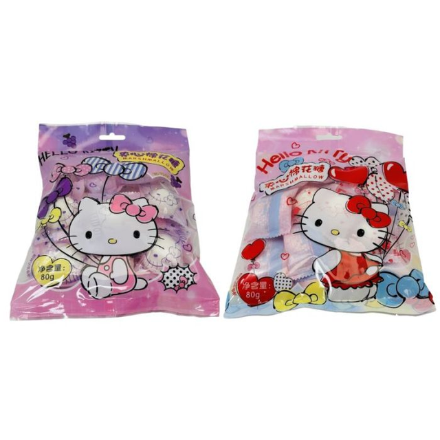 Exotic World Snack Hello Kitty - Marshmallow Candy - 80 Grams - Snacks