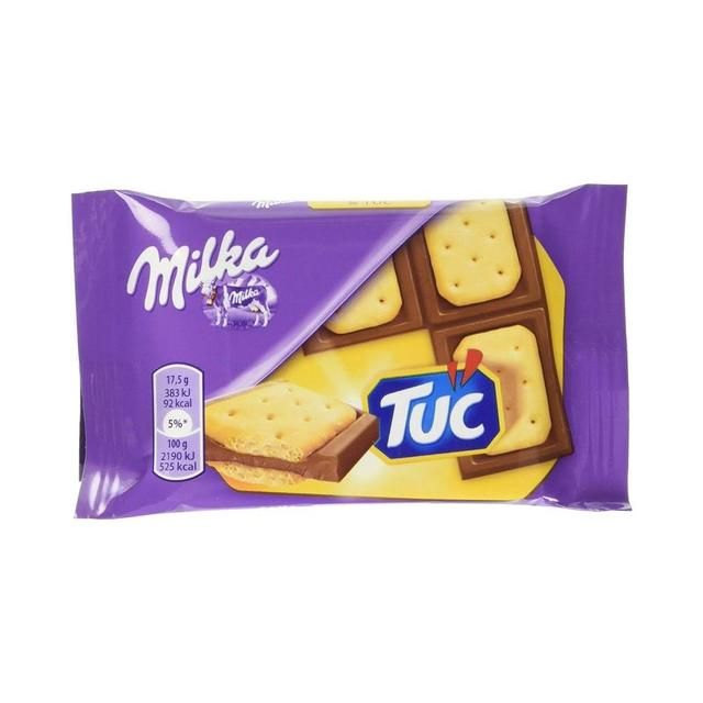 Milka Cioccolato Tuc Crackers Tavoletta GR 35