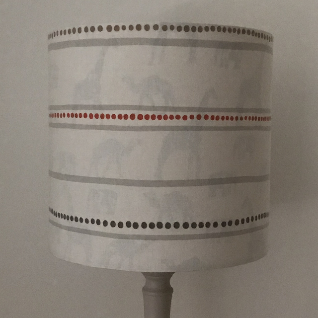 Dotty for love animal double sided lampshade